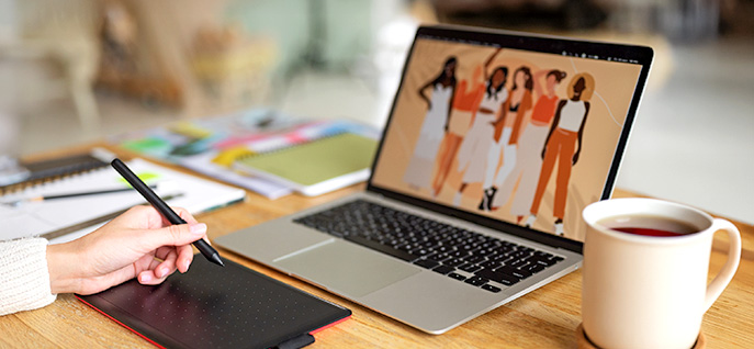 생성형 AI 포토샵 일러스트 과정 이미지